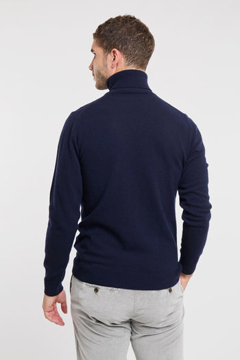 Maglia collo alto in misto cashmere - 4