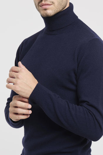 Maglia collo alto in misto cashmere - 5