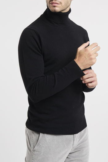 Maglia collo alto in misto cashmere - 3