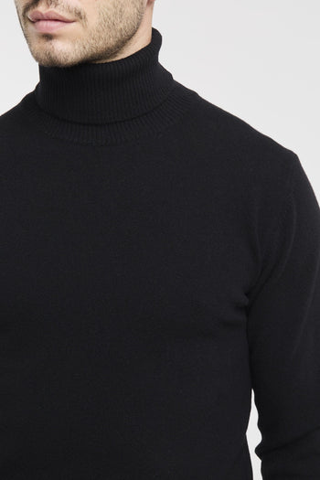 Maglia collo alto in misto cashmere - 6