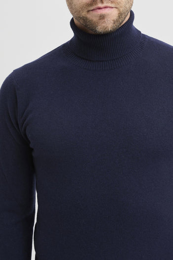 Maglia collo alto in misto cashmere - 4