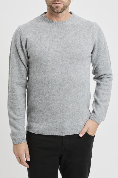 Maglia girocollo in lana merino