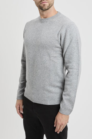 Maglia girocollo in lana merino - 3