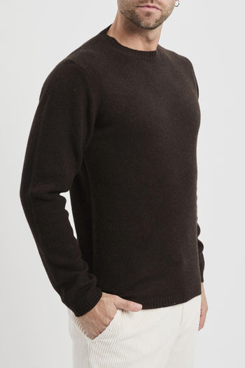 Maglia girocollo in lana merino - 2