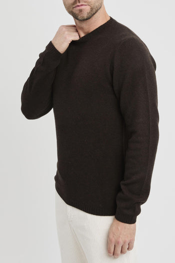 Maglia girocollo in lana merino - 3