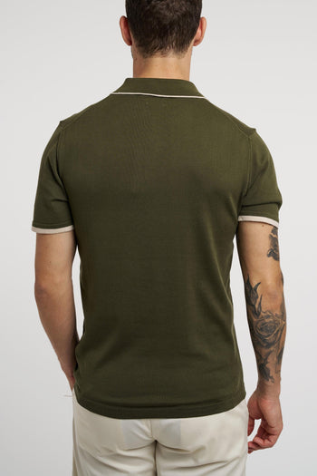 Polo con scollo a V - 4