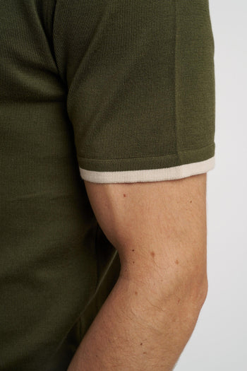 Polo con scollo a V - 5