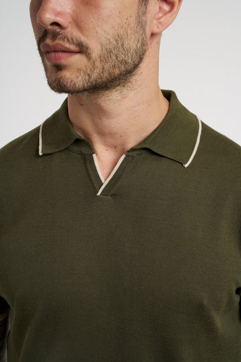 Polo con scollo a V - 6