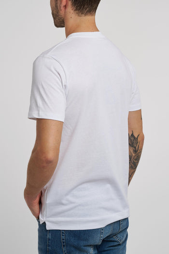 T-shirt girocollo con taschino - 4