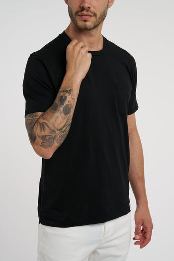 T-shirt girocollo con taschino - 3