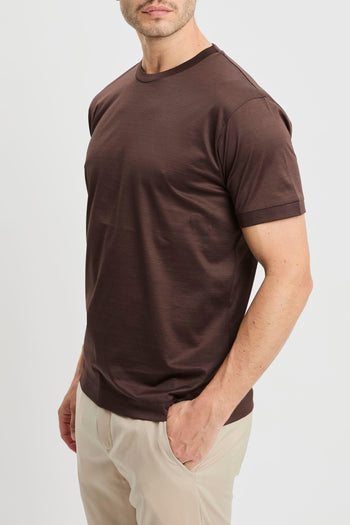 T-shirt in filo di scozia - 3