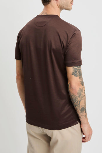 T-shirt in filo di scozia - 4