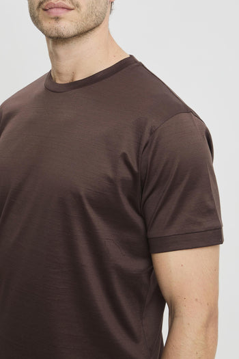 T-shirt in filo di scozia - 6