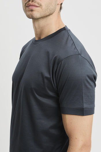 T-shirt in filo di scozia - 6
