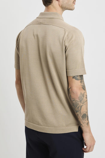 Overshirt in cotone con manica corta - 6