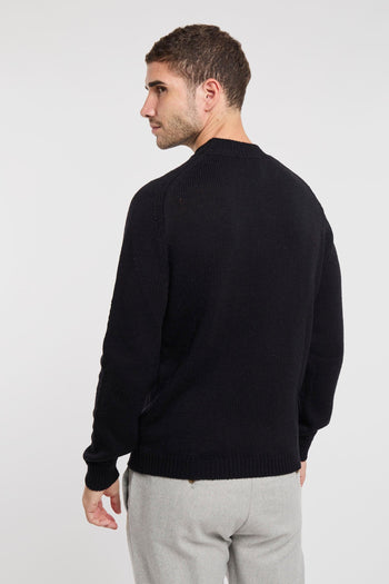 Maglia a girocollo in lana merinos - 4