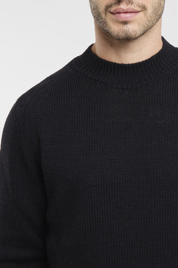 Maglia a girocollo in lana merinos - 6