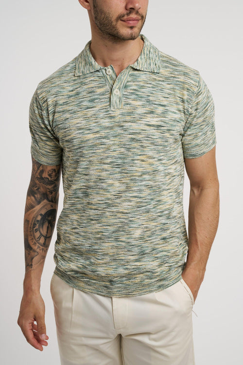 Polo manica corta in cotone