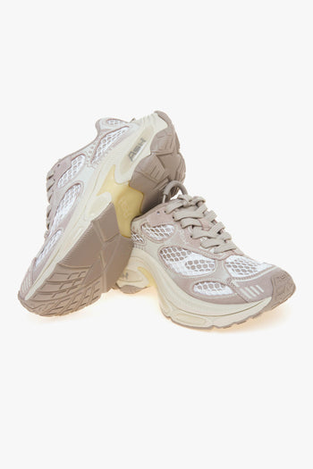 Sneaker Dragon in ecopelle e tessuto con suola chunky - 4