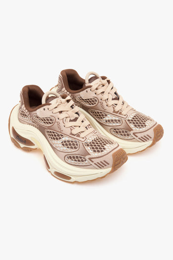 Sneaker Dragon in pelle e tessuto retinato - 2