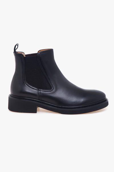 Chelsea boot in pelle con suola in gomma extra light