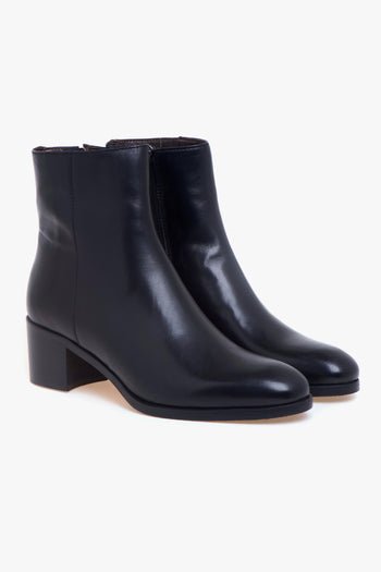 Tronchetto in pelle con tacco 45 mm - 2