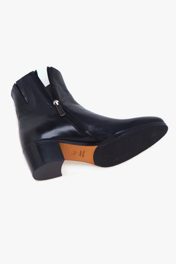 Tronchetto in pelle con tacco 45 mm - 4
