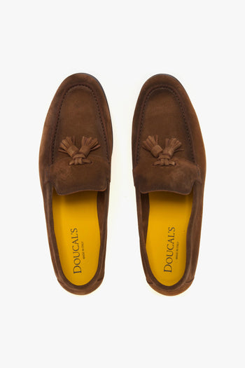 Mocassino tassel in camoscio con suola in gomma - 5