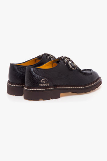 Stringata norvegese Belvedere in pelle di cervo con suola Vibram - 3