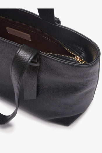 Borsa shopping Malory Medium in pelle martellata - 4