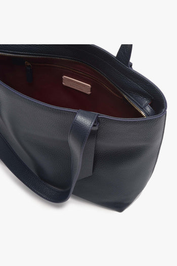 Borsa shopping Malory Medium in pelle martellata - 4