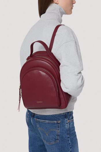 Zaino Malory Medium in pelle martellata - 6