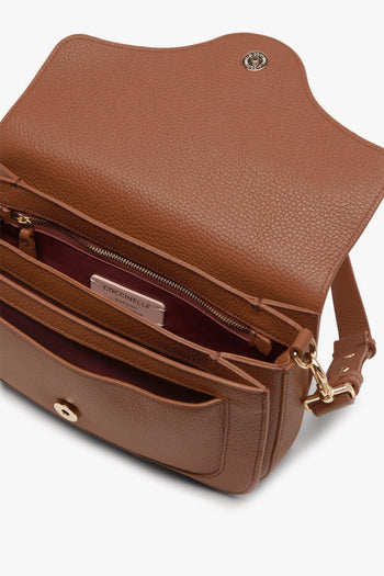 Borsa a spalla/tracolla C-Me Medium in pelle martellata - 4