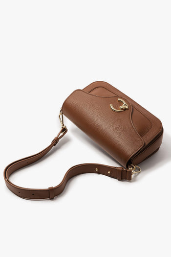 Borsa a spalla/tracolla C-Me Medium in pelle martellata - 5