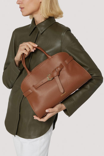 Borsa a mano Sabine Medium in pelle con tracolla - 5