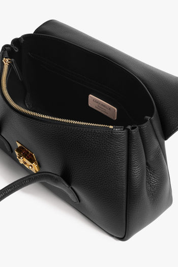 Borsa a spalla C-Me Lock Large in pelle martellata - 3