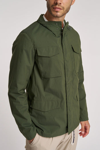 Field jacket in cotone effetto vintage - 5