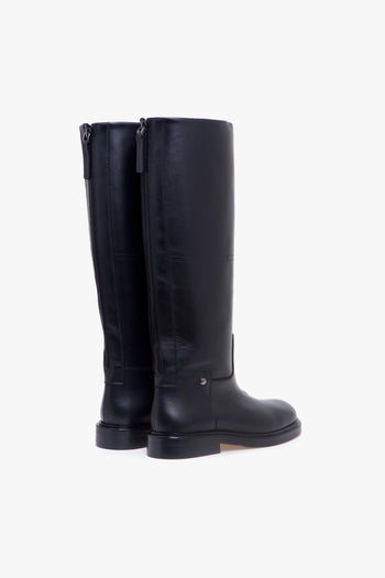 Stivale stile cavallerizza in pelle - 3