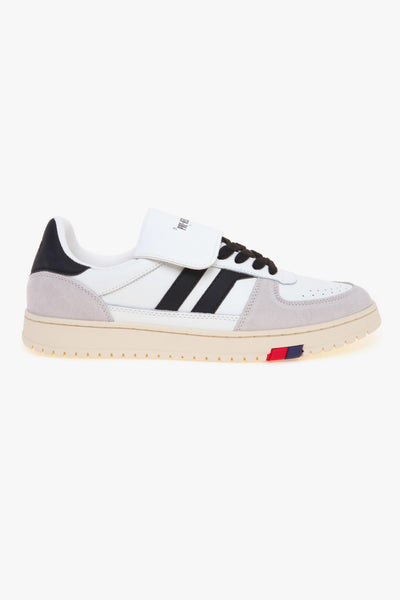 Sneaker basket Field King in pelle e camoscio