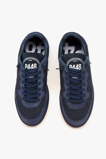 Snaker P447 Vert in camoscio e nabuck tono su tono - 5