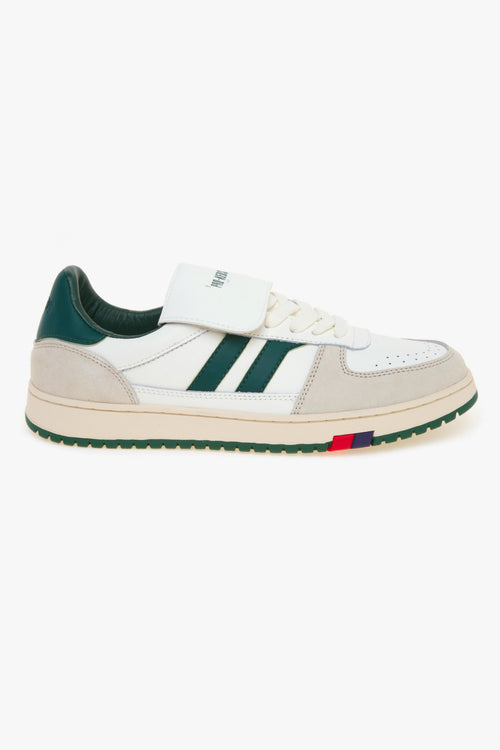 Sneaker basket Field King in pelle e camoscio
