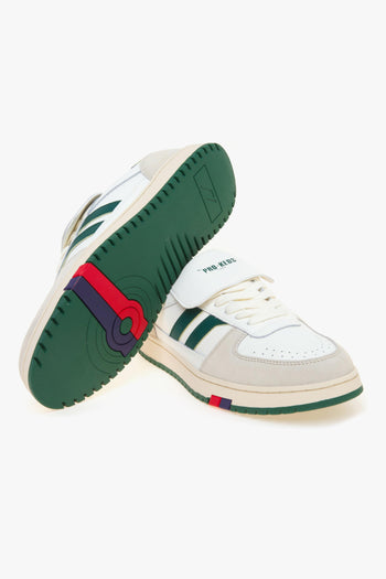 Sneaker basket Field King in pelle e camoscio - 4