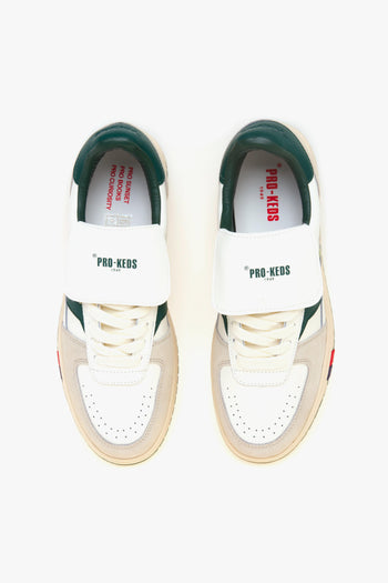 Sneaker basket Field King in pelle e camoscio - 5
