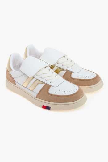 Sneaker basket Field King in pelle e camoscio - 2