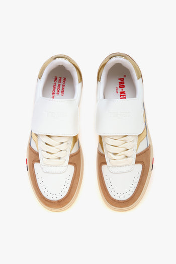 Sneaker basket Field King in pelle e camoscio - 5