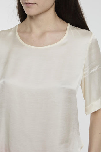 T-shirt in viscosa effetto satin - 6