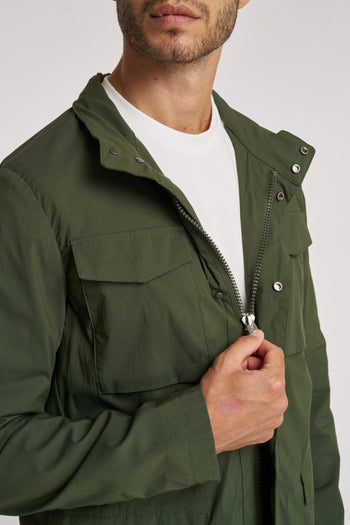 Field jacket in cotone effetto vintage - 8