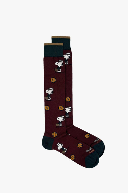 Calze Snoopy Paddle Ball Allover