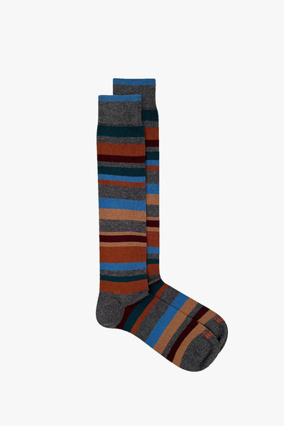 Calze con fantasia Stripes multicolor
