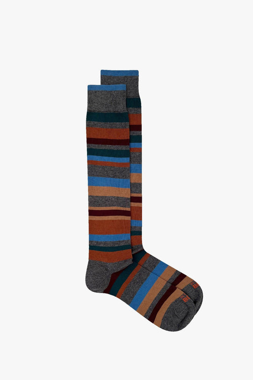 Calze con fantasia Stripes multicolor